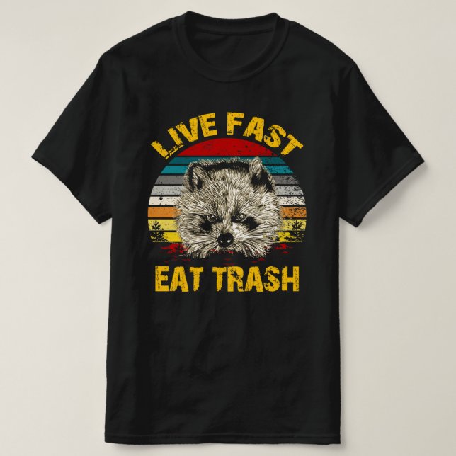 Schnellspeiseabfall T-Shirt (Design vorne)