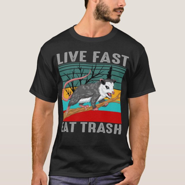 Schnellspeiseabfall T-Shirt (Vorderseite)