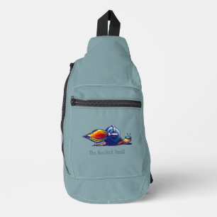 Schnellste Raketenschnecke des Universums Crossbody Bag