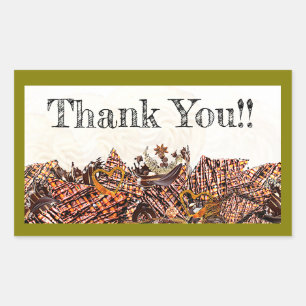 SCHNELLTAG! : RECHTECKIGER AUFKLEBER