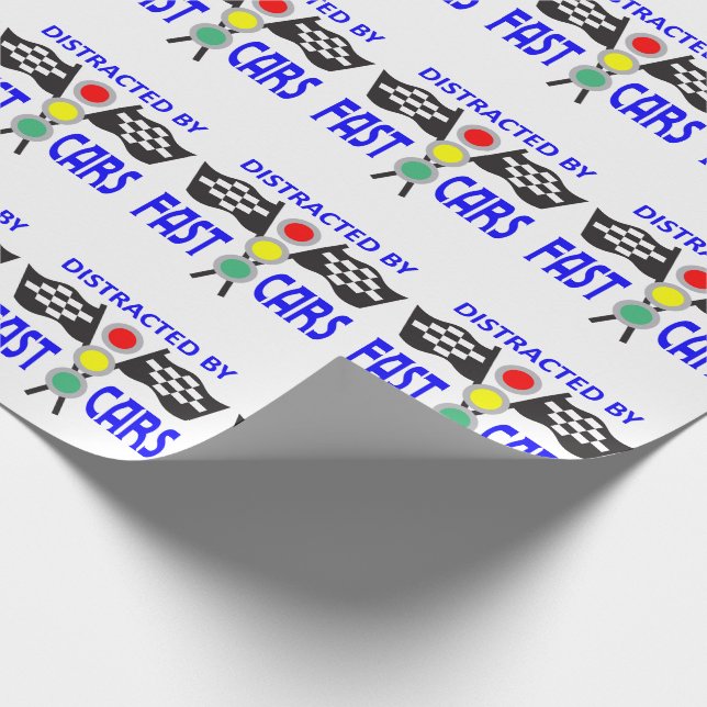Schnellwagen Geschenkpapier (Ecke)