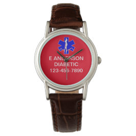 Schnellwarnung für die benutzerdefinierte medizini armbanduhr