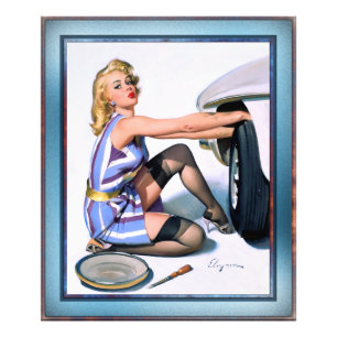 Schnellwechsel von Gil Elvgren Fotodruck