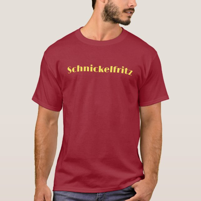 Schnickelfritz T-Shirt (Vorderseite)