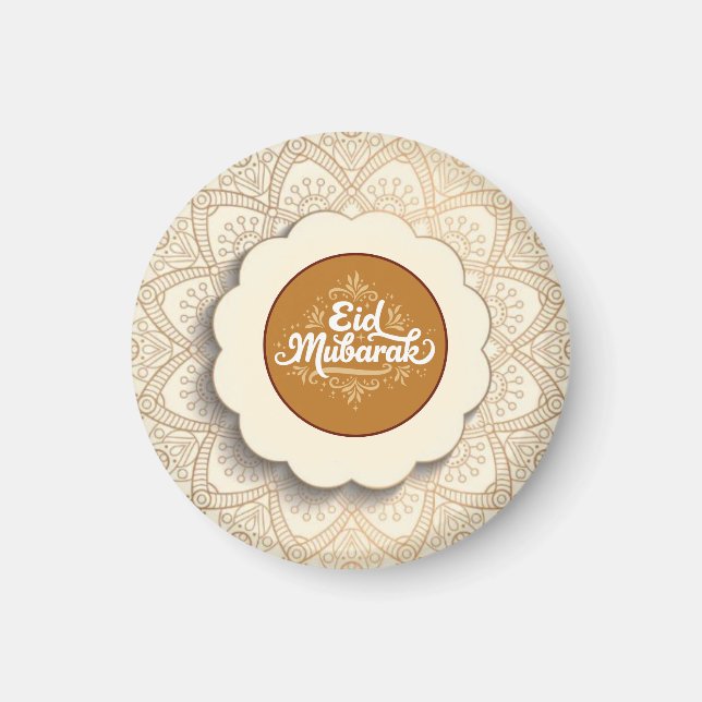 Schnitt Eid Mubarak Magnet (Vorne)