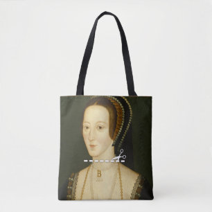 Schnitt hier - Anne Boleyn Tasche