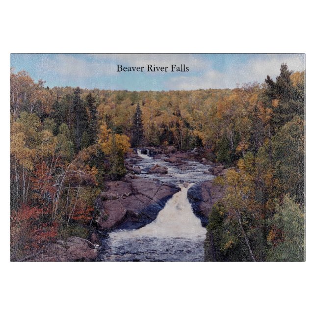 Schnittbrett für Beaver River Falls Schneidebrett (Vorderseite)