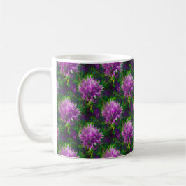 Schnittlauch-Blumen-Tasse Kaffeetasse