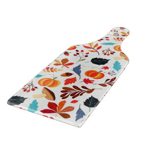 Schnittmuster für Herbst Schneidebrett