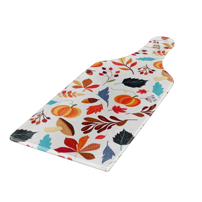 Schnittmuster für Herbst Schneidebrett (Ecke)