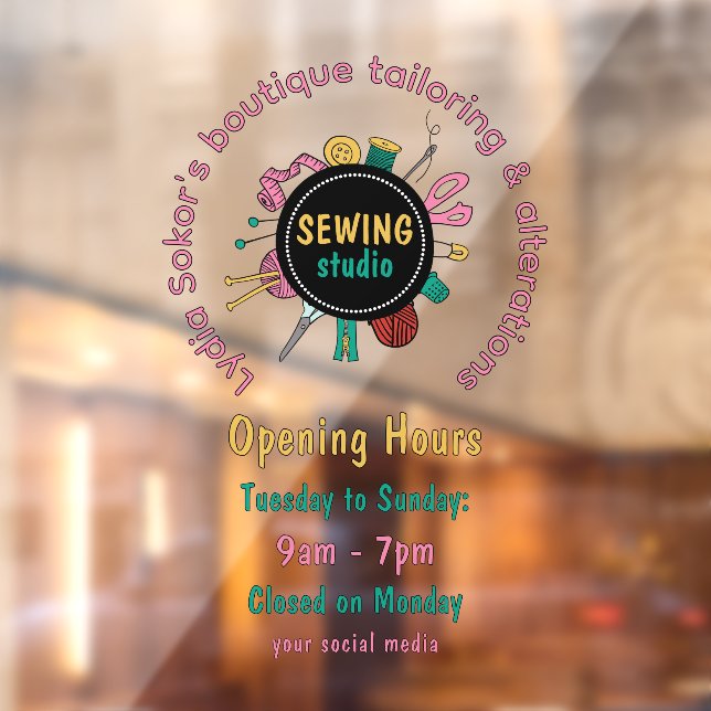 Schnittmustertools QR-Code-Fensterfolie Fensteraufkleber (Blatt 2)