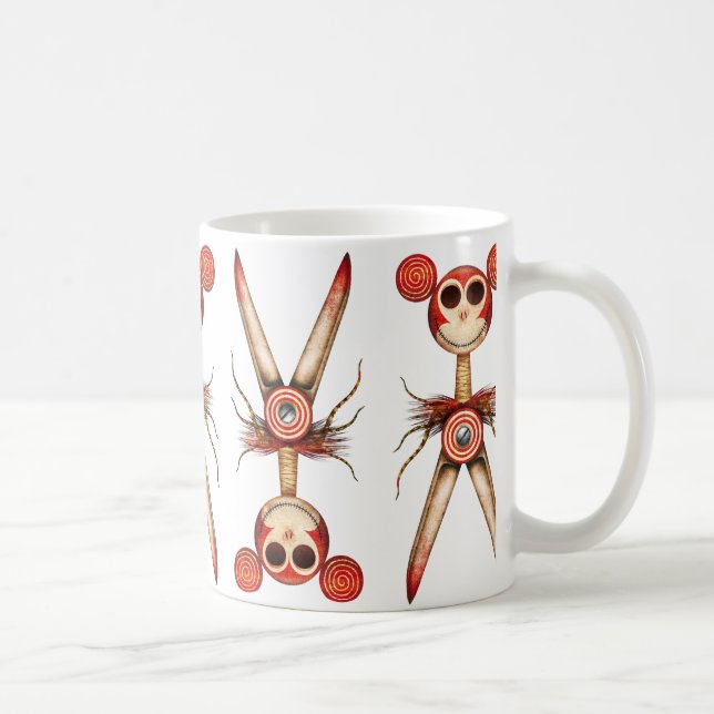 Schnitzel-Schnitzel Kaffeetasse (Rechts)