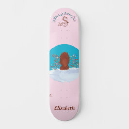 Schnitzeljagd Spaß Eichhörnchen graben Name anpass Skateboard