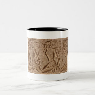 Schnitzereien Zweifarbige Tasse