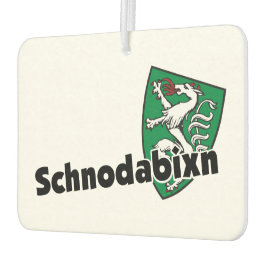 Schnodabixn Steiermark Österreich Wappen Humor Autolufterfrischer