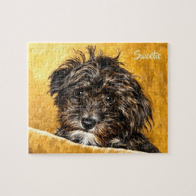 Schnoodle 8x10 Puzzle Personalisiert (Horizontal)
