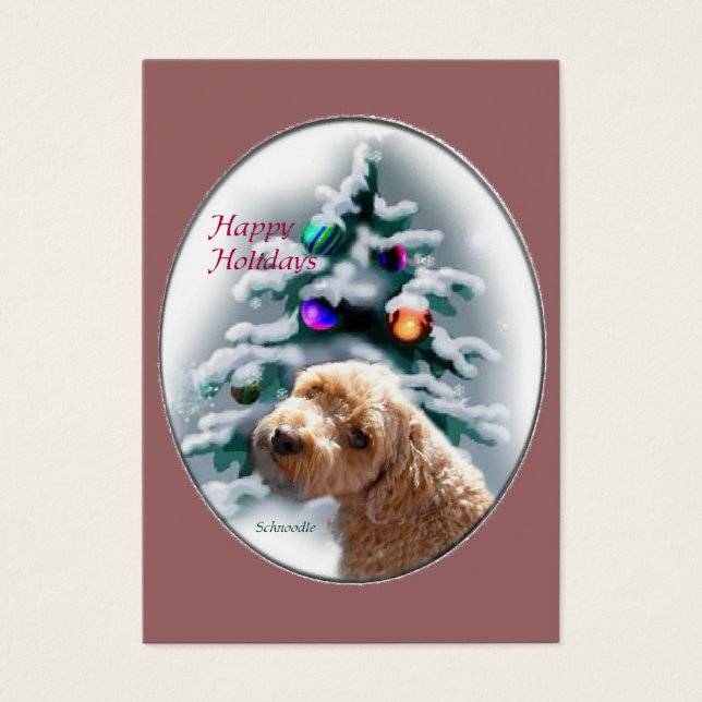 Schnoodle Christmas Geschenke (Vorderseite)