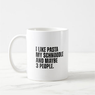 Schnoodle Dog Owner Funny Dog Vater Kaffeetasse