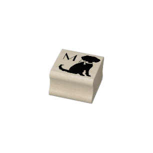 Schnoodle Dog Puppy Gummistempel