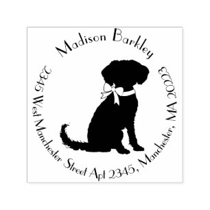 Schnoodle Dog Puppy Permastempel