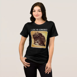 Schnoodle Dog Women's Tri-Blend Shirt