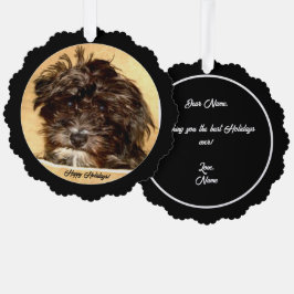 Schnoodle Paper Ornament Card Karte