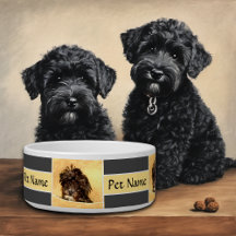 Schnoodle Personalisiert Dog Bowl