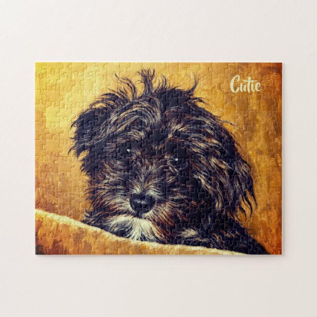 Schnoodle-Puzzle personalisiert (Horizontal)