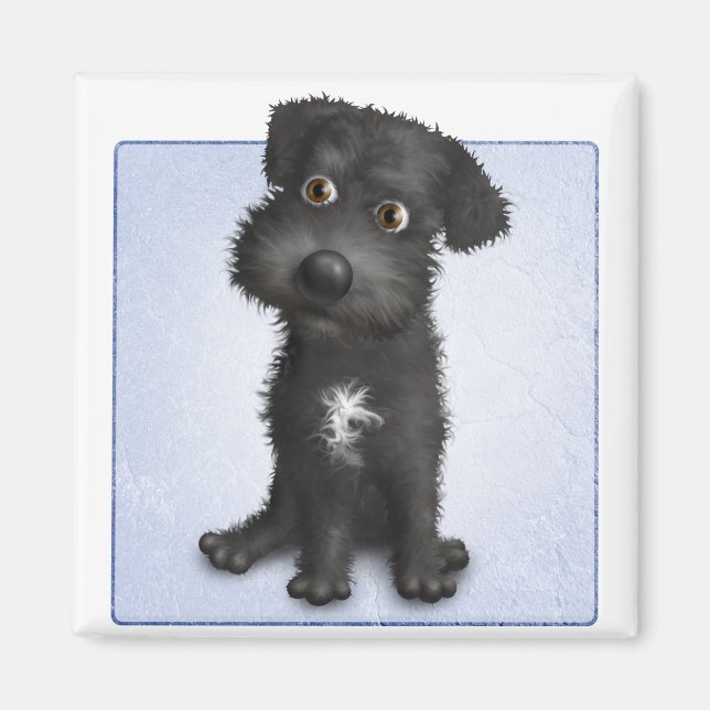 Schnoodle (schwarz) magnet (Vorne)
