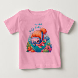 Schnorchel-Junkie Baby T-shirt