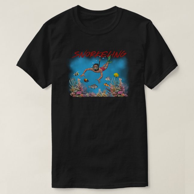 Schnorchel-T - Shirt (Design vorne)