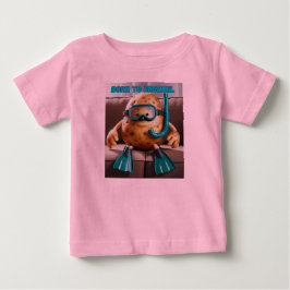 Schnorchelkartoffel ist geboren baby t-shirt