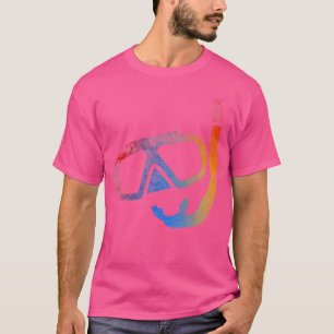 Schnorchelmaske Schnorcheln Liebe Tauchen T-Shirt