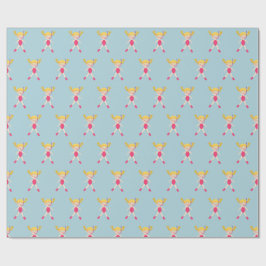 Schnorcheln Girl Beach Party Geschenkpapier