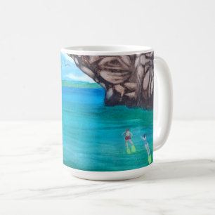Schnorcheln im Paradies Kaffeetasse