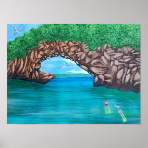 Schnorcheln im Paradies Poster