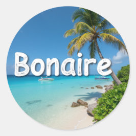 Schnorcheln in Bonaire ist das Beste Runder Aufkleber