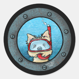 Schnorcheln von Cairn Stickers