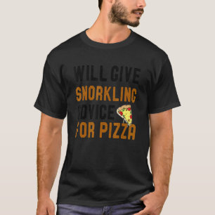 Schnorchelratgeber für Pizzabäume T-Shirt