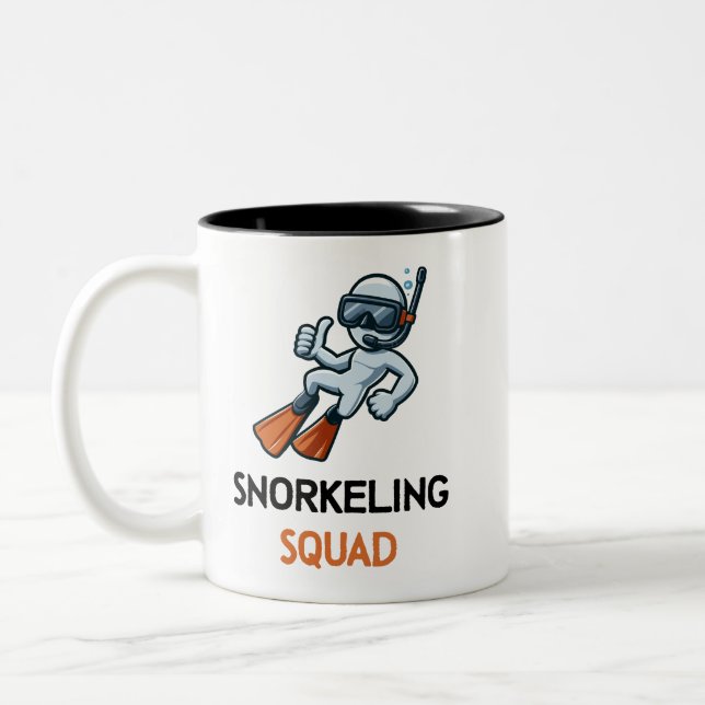 Schnorcheltauchen Tasse (Links)