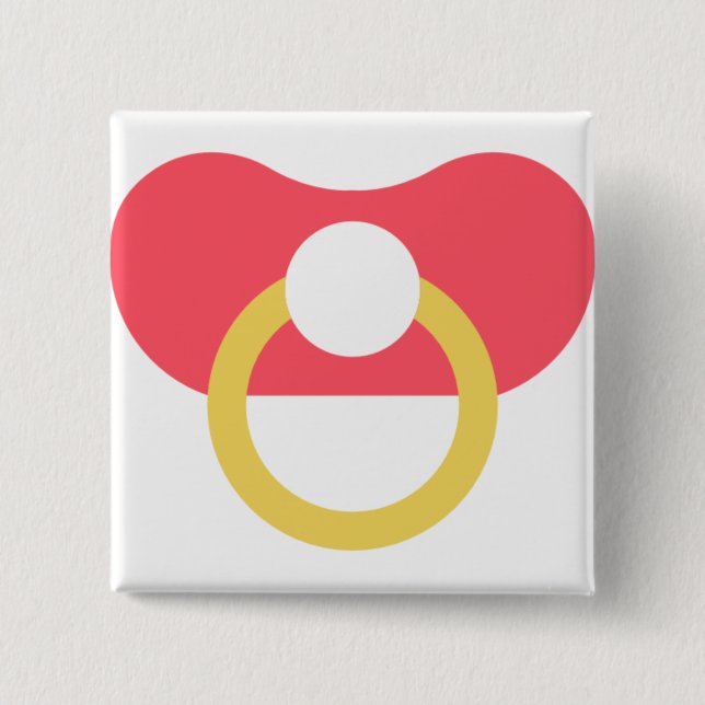 Schnuller-2 Button (Vorderseite)