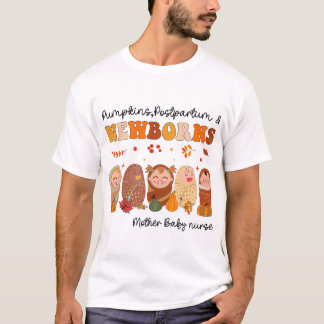 Schnuller Kürbis Frühchen Nicu Krankenschwester Er T-Shirt