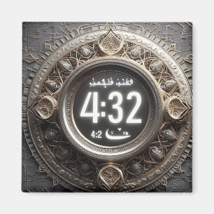 Schnuppern, Iftar, Suhoor und spirituelle Reflekti Magnet