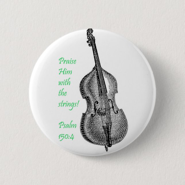 Schnur-Baß des Psalm-150 Button (Vorderseite)