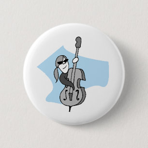 Schnur-Instrument-Doppelter Baß Button
