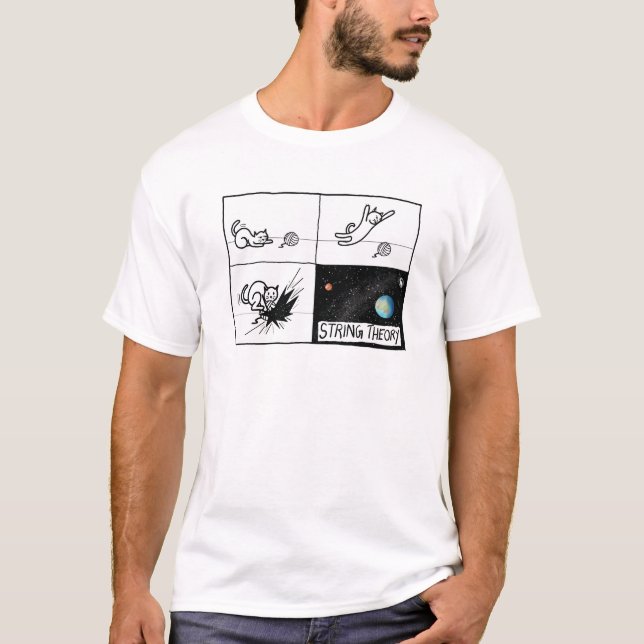 Schnur-Theorie T-Shirt (Vorderseite)
