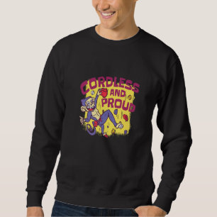 Schnurlos und stolz, bouldering und rock Climbing Sweatshirt