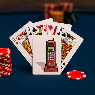 schnurloses Telefon Spielkarten
