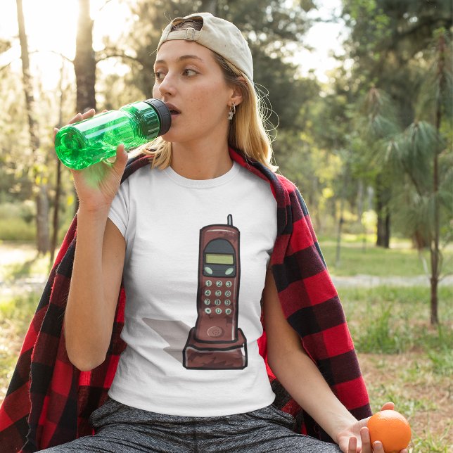 schnurloses Telefon T-Shirt (Von Creator hochgeladen)