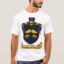 Schnurrbart-Herren-T-Shirt